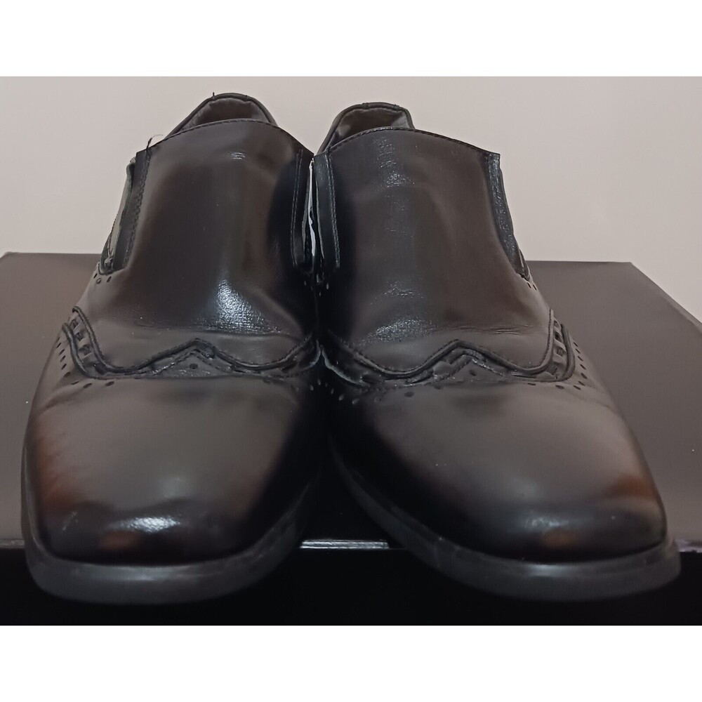 2-Steve Madden (Slip On-Dress Shoes)-(Black-Brown)-(Size 10)-(Pre-owned)-$35.00 - Picture 3 of 12